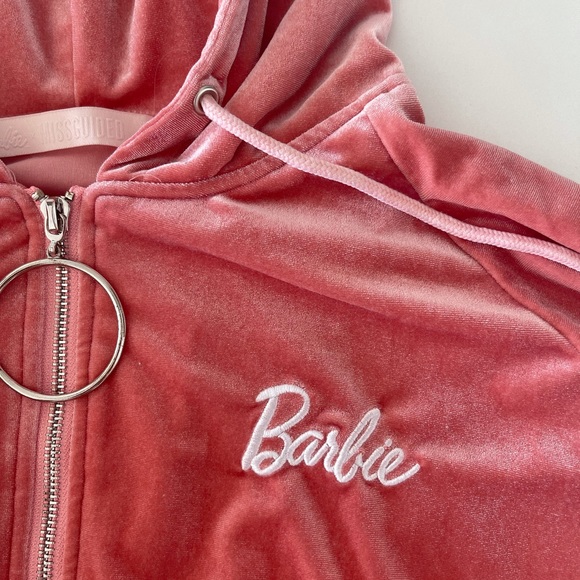 Missguided X Barbie Velour Tracksuit - Picture 6 of 7